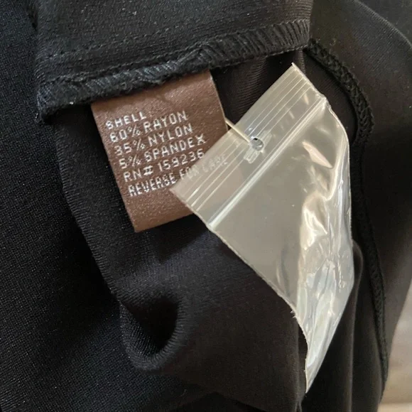 NWT J McLaughlin catalyst dress solid black sz small - Picture 6 of 6